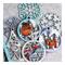 Rosa Talent 4" Winter Story Fiberboard Decorations Set